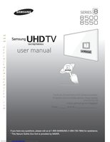 Samsung UN65HU8550OM TV Operating Manual
