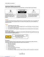 Vizio VBR120 Blu-Ray DVD Player Operating Manual