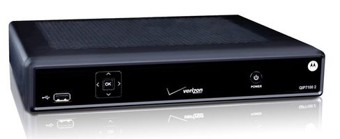 VERIZON Motorola QIP7100-P2 Hybrid QAM/IP High-definition Set-top Cable Box