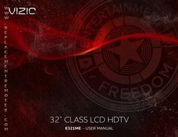 VIZIO E321MEOM Operating Manual