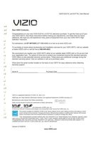 Vizio E371VL E421VL E470VL TV Operating Manual