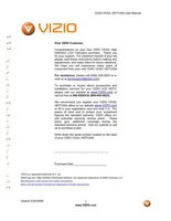 VIZIO VX32LOM TV Operating Manuals VIZIO VX32LOM TV Operating Manuals