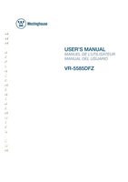 Westinghouse VR5585DFZOM Operating Manuals