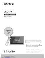 Sony XBR-65X900E TV Operating Manual