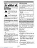 Sharp XL-BH250 Audio System Operating Manual