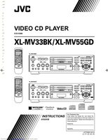 JVC XLMV303 Audio System Operating Manual