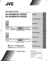 JVC XVS302SL DVD Player Operating Manual