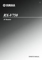 RXV750OM