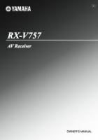 RXV757OM