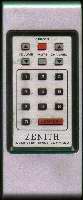 Zenith 2404QQ TV Remote Control