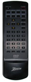 Zenith 92410024 DVD Remote Control