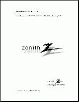 ZENITH H27H38DTOM Operating Manuals