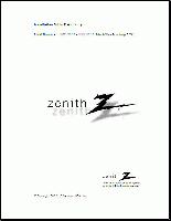 ZENITH H27H38DTOM Operating Manuals ZENITH H27H38DTOM Operating Manuals