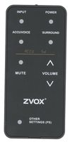 Zvox AV150REM Audio Remote Controls