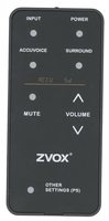 Zvox AV150REM Audio Remote Control