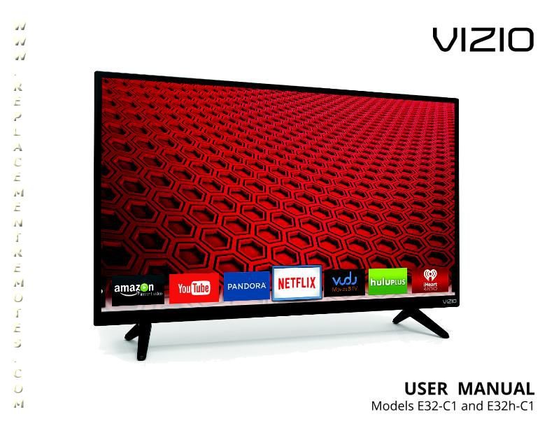 Download FREE VIZIO XRT122OM D24D1 D28HD1 D32D1 Operating Manual