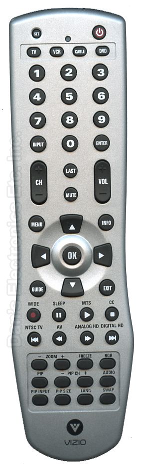 VIZIO RCVZ02 TV Remote Control
