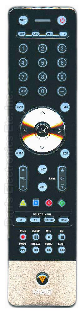 VIZIO VUR8 TV Remote Control