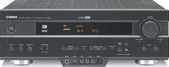 YAMAHA RXV520 Audio/Video Receiver
