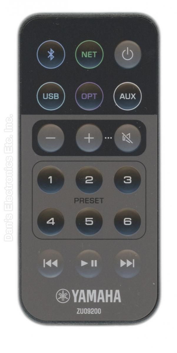 Buy YAMAHA ZU092000 Audio System Audio Remote Control