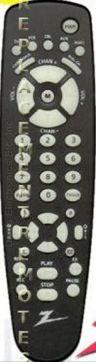 ZENITH ZEN525 5-Device Universal Remote Control